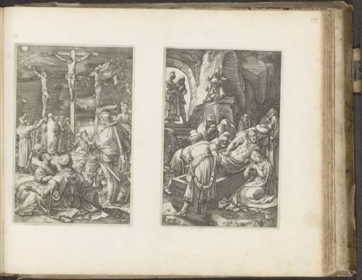 Crucifixion / Entombment of Christ