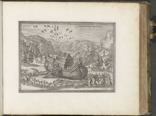 Noah and His Family and the Animals Board the Ark