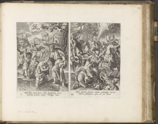 The Baptism of the Eunuch / The Conversion of Paul