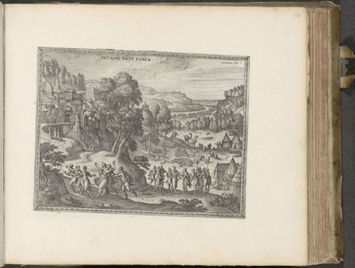 Dinah is ravished by Shechem, and Hamor and Shechem ask Jacob for Dinah's hand