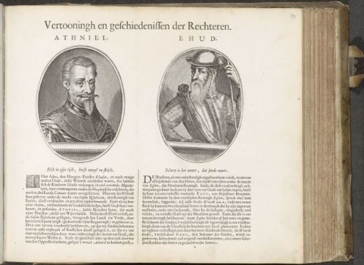 Portraits of the judges Othniel and Ehud