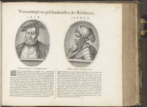 Portraits of the judges Jair and Jephthah