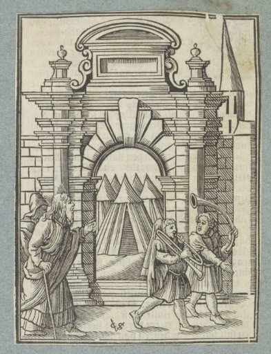Two Silver Trumpets Used to Summon the Congregation