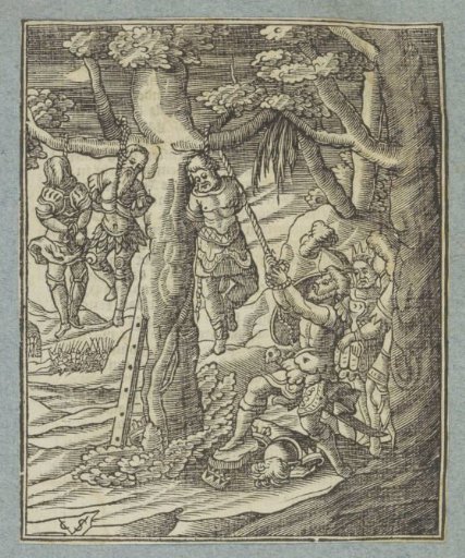 The Five Amorite Kings Hanged