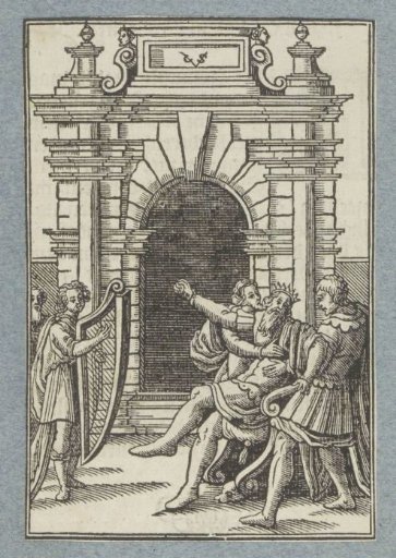 David Playing the Harp for Saul
