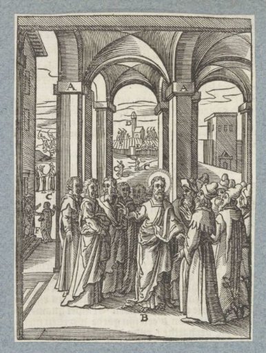 Christ Telling the Parable of the Wicked Tenants