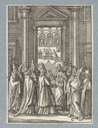 Debate with the Sadducees and the Pharisees