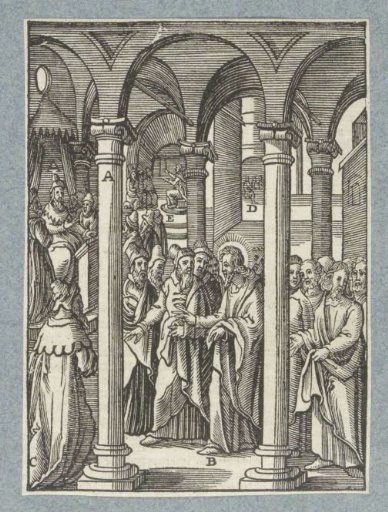 Christ Preaching Before the Scribes and the Pharisees