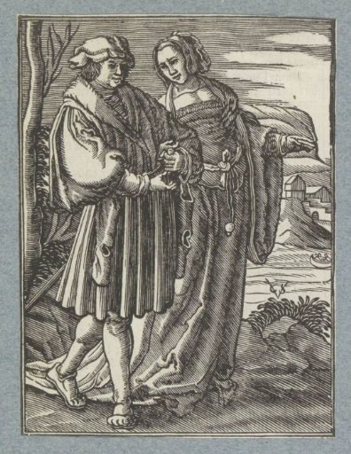 Walking Couple