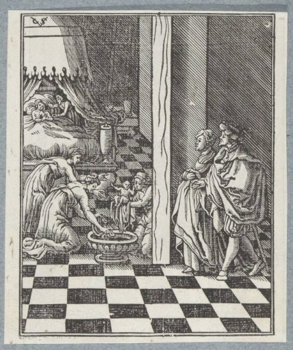 Birth and Washing of a Newborn Child