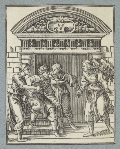 Tobias Introduces the Angel Raphael to Tobit