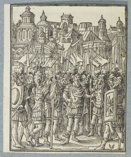 Soldiers Before a City