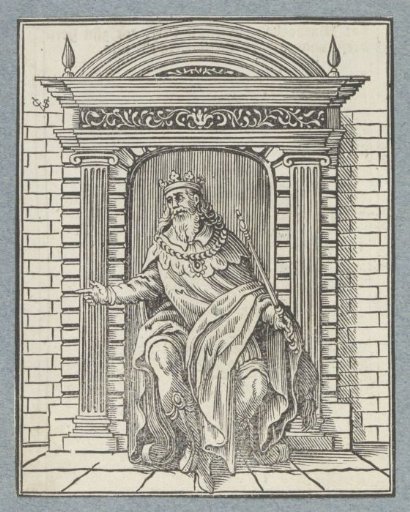 King on a Throne