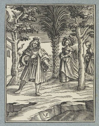 Man Seduced by a Wanton Woman