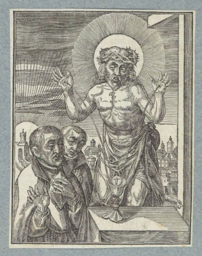 The Blood of Christ Collected in a Chalice
