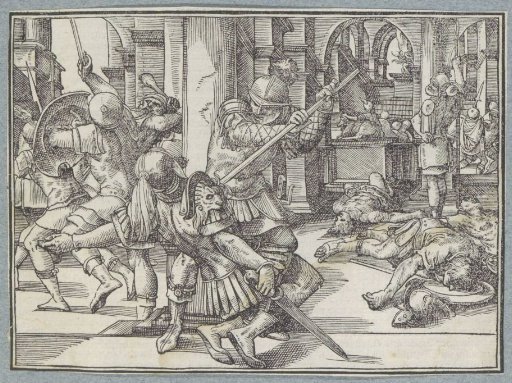 Warrior Killed with a Spear