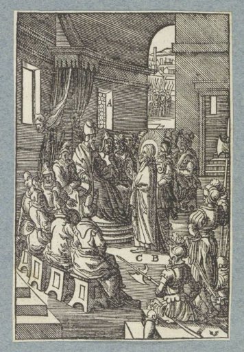 Christ Before the Sanhedrin and the Elders