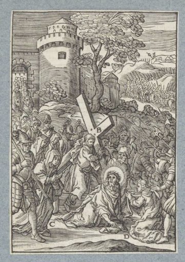 Christ Falls During the Carrying of the Cross