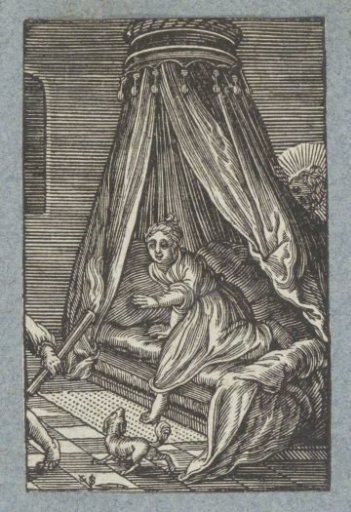 Child stepping out of bed