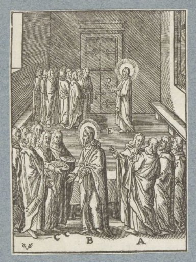 Christ appears to the apostles