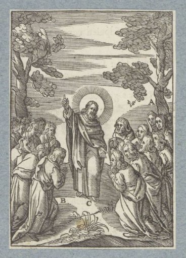 Christ appears to the apostles on Mount Tabor