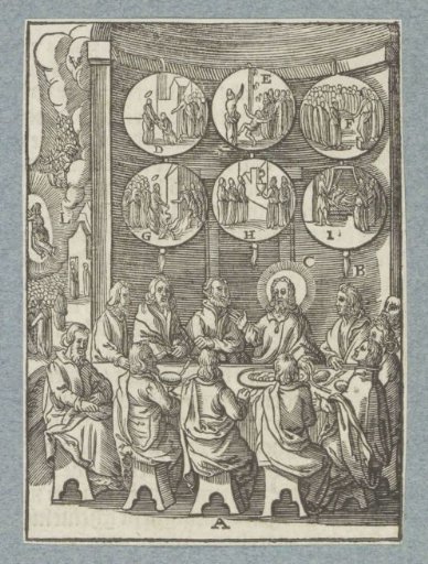 Christ appears for the last time to the apostles