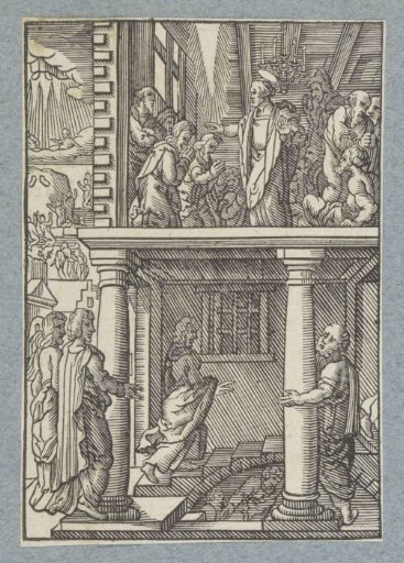 Ascension of Christ and election of Matthias