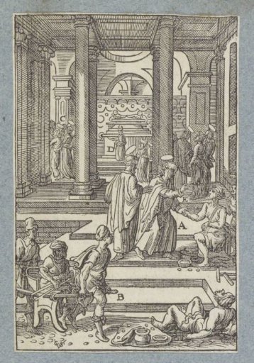 Peter heals a paralyzed man