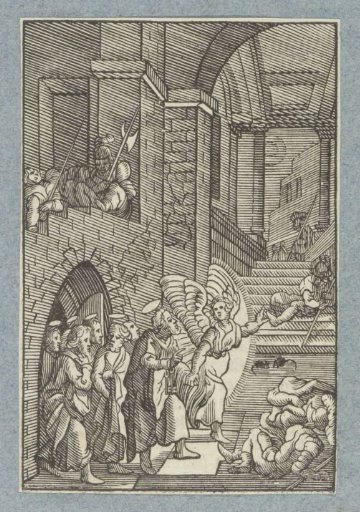 Peter and the Other Apostles Freed from Prison by an Angel