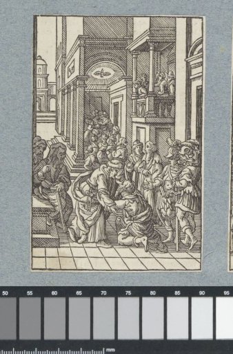 Cornelius Kneels Before Peter