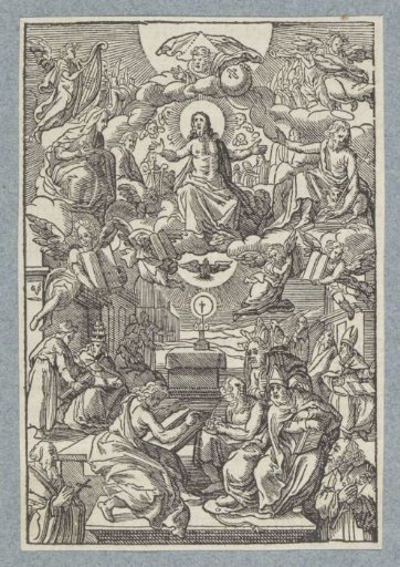 Dispute among the Church Fathers concerning the Holy Sacrament
