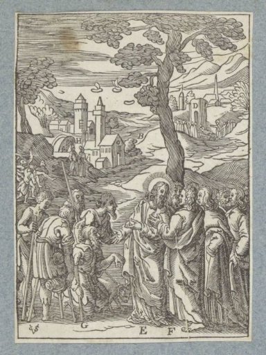 Christ answers the messengers of John