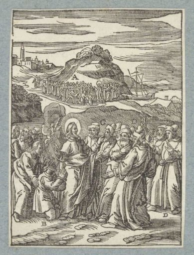 Christ heals a possessed man