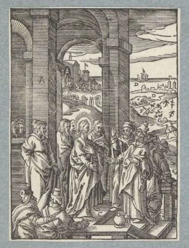 Pharisees and scribes ask for a sign from Christ