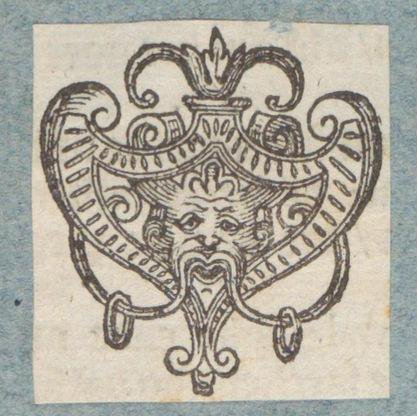 Ornament with mask