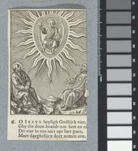 The Christ Child in a Flaming Heart