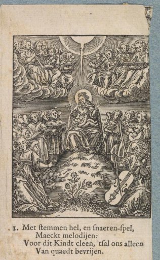 Choir of Angels around the Christ Child