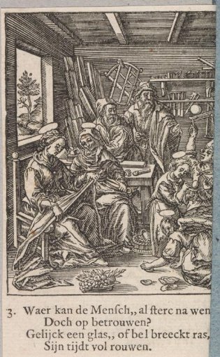 The Christ Child Blowing Soap Bubbles