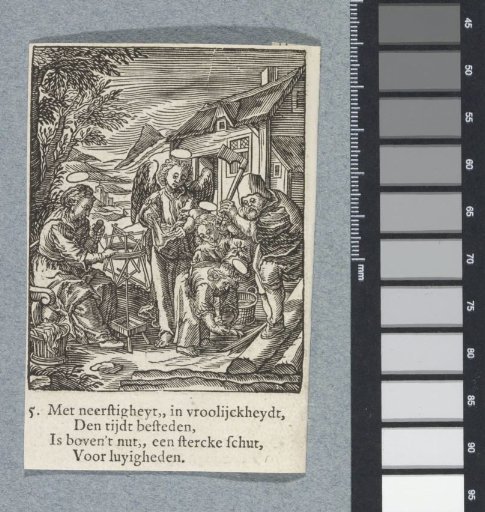 The Christ Child Picking Up Wood Chips