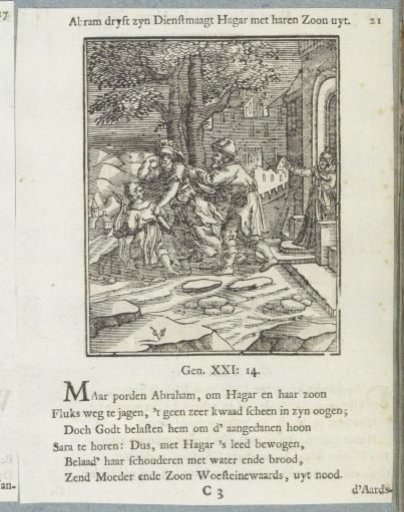 Abraham Drives Away Hagar and Ishmael