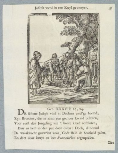 Joseph Drawn from the Pit by His Brothers