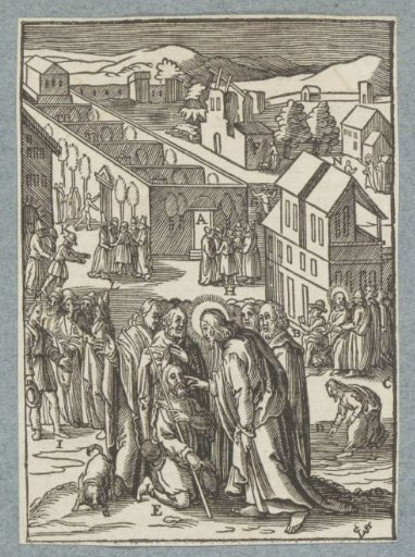 Christ heals a man who was born blind