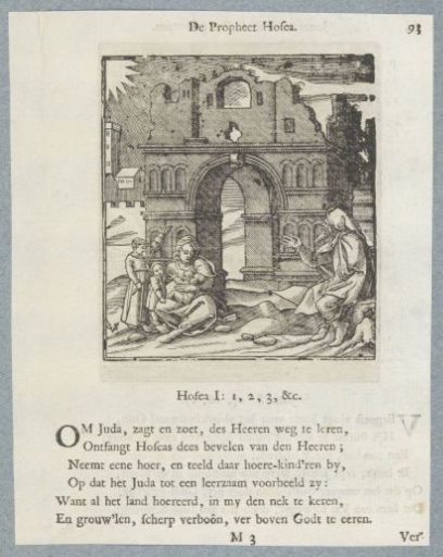 Hosea with His Wife and Three Children