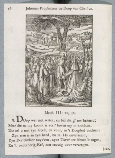 The Preaching of John the Baptist
