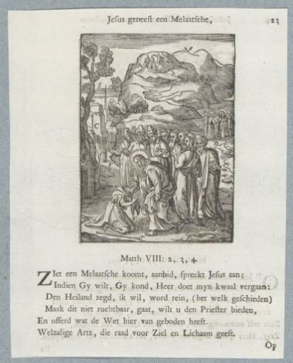 Christ Heals a Leper