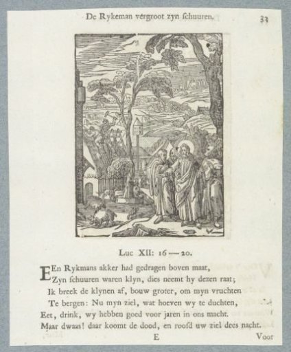Christ Tells the Parable of the Rich Fool