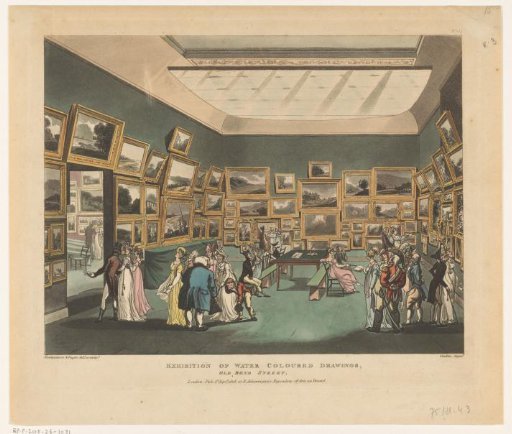 Exhibition of the Society of Painters in Watercolours