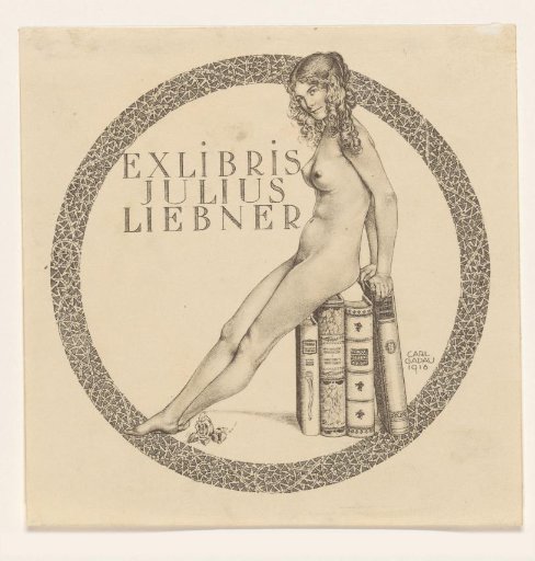 Ex libris of Julius Liebner