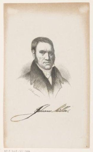 Portrait of Johannes Müller, bookseller in Amsterdam