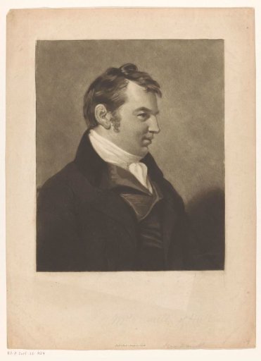 Portrait of George Daniell, bookseller at Hull